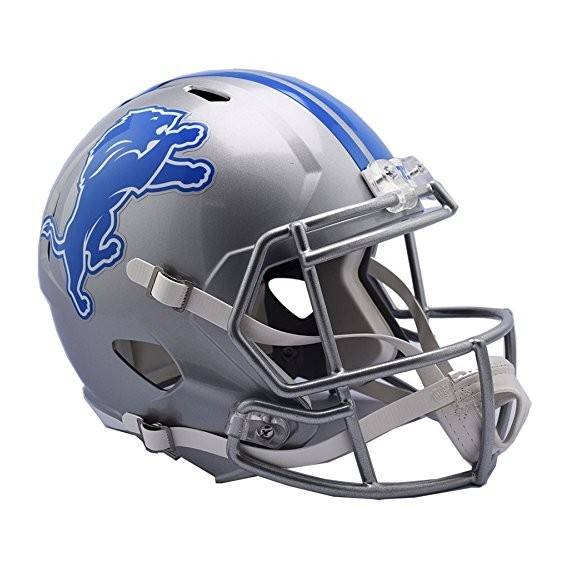 Detroit Lions (2017) Full Size Riddell Speed Replica Helmet