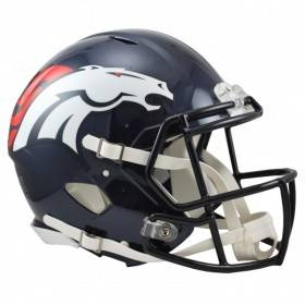 Denver Broncos In Voller Größe Riddell Speed-Replica-Helm