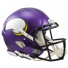 Minnesota Vikings Full-Size Riddell Revolution Speed Authentic Helm