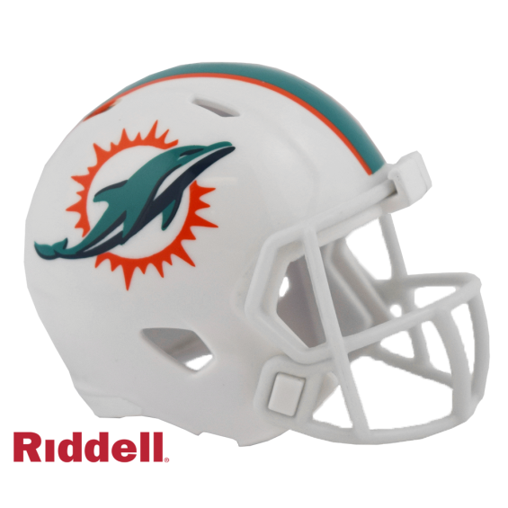 Casco NFL Speed Pocket Pro dei Miami Dolphins (2018)
