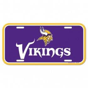 Minnesota Vikings-Kennzeichenschild