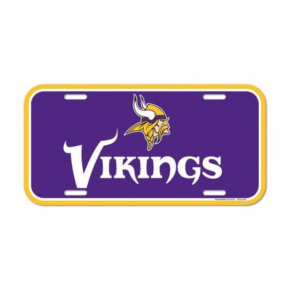 Plaque d'immatriculation Minnesota Vikings