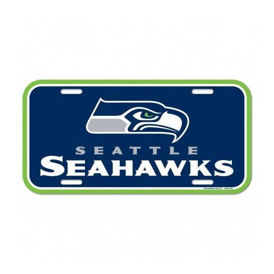 Seattle Seahawks License Plate