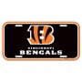 Placa de matrícula de los Cincinnati Bengals
