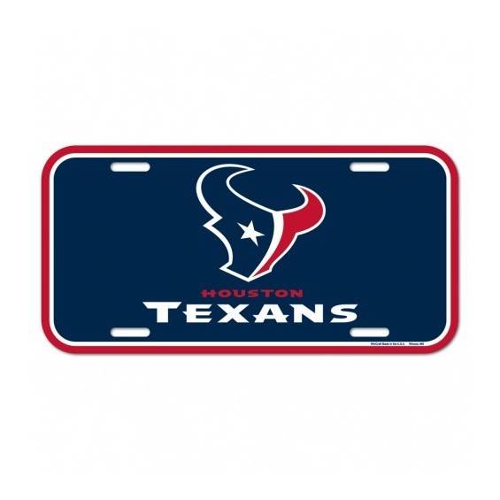 Plaque d'immatriculation Houston Texans