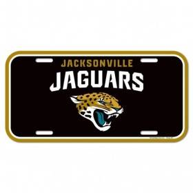 Placa de matrícula de los Jaguares de Jacksonville