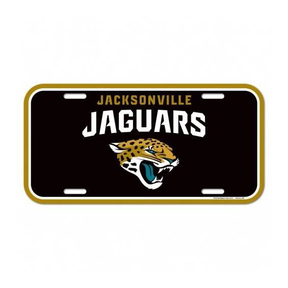 Placa de matrícula de los Jaguares de Jacksonville