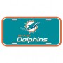 Plaque d'immatriculation des Miami Dolphins