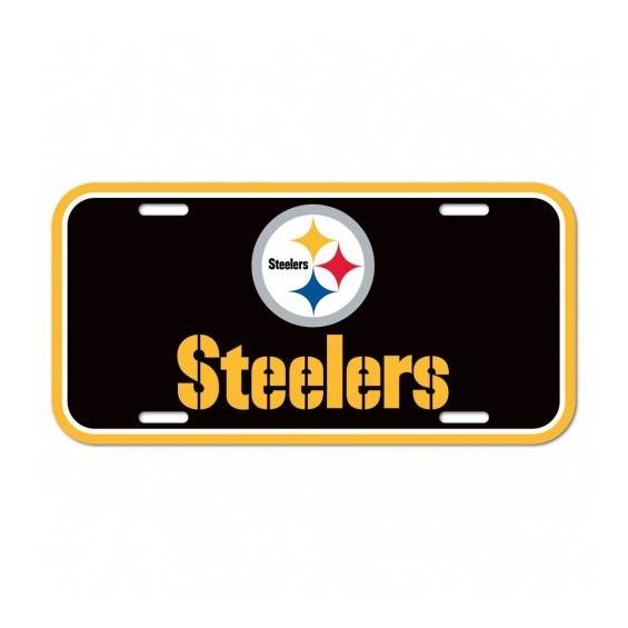 Plaque d'immatriculation des Pittsburgh Steelers