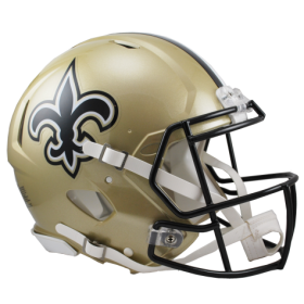 New Orleans Saints Full-Size Riddell Revolution Speed Authentic Helmet