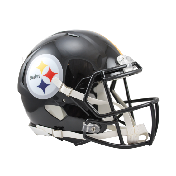 Pittsburgh Steelers Full-Size Riddell Revolution Speed Authentic Helmet