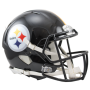 Pittsburgh Steelers Full-Size Riddell Revolution velocità autentico casco