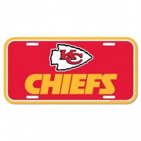Kansas City Chiefs Nummernschild