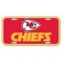 Placa de matrícula de los Kansas City Chiefs