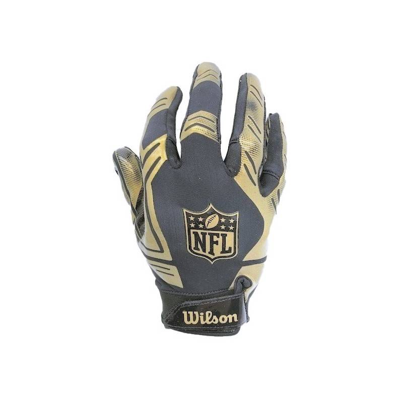 Wilson NFL Stretch Fit Football Gloves - Dallas- Adult Wtf9326Dl