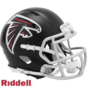 Mini casco Speed 2020 de los Atlanta Falcons