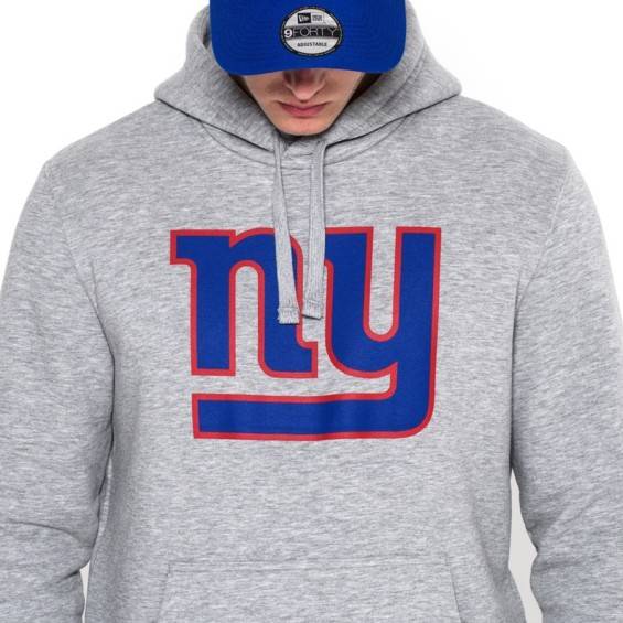 New York Giants New Era Team Logo Felpa con cappuccio