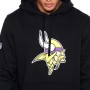 Sudadera con logo del equipo Minnesota Vikings New Era