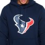 Houston Texans - Felpa con cappuccio con logo della squadra New Era