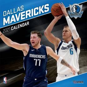 Calendario da parete dei Dallas Mavericks 2021