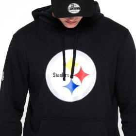 Sudadera con capucha New Era Pittsburgh Steelers Team Logo