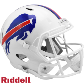 Buffalo Bills 2021 volle Größe Riddell Geschwindigkeit Replik Helm