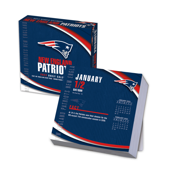 Calendario diario de los New England Patriots 2022