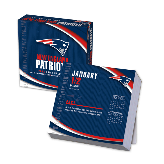 New England Patriots Daily Box Kalender 2022