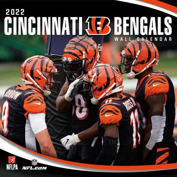 Cincinnati Bengals Mini-Wandkalender 2022