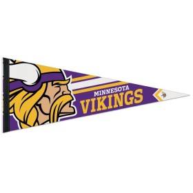 Banderín Premium Roll & Go de los Minnesota Vikings 12" x 30"