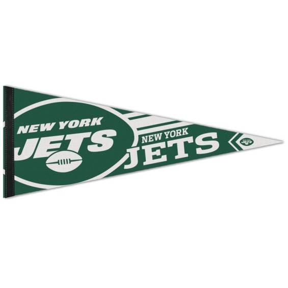 Banderín Premium Roll & Go de los New York Jets 12" x 30"