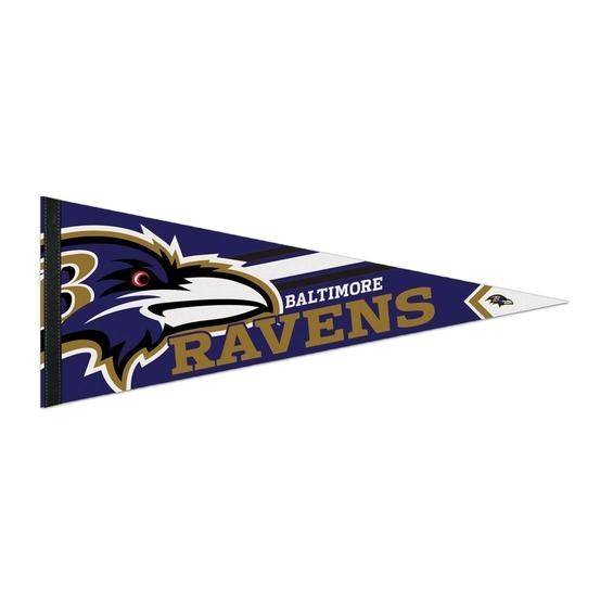 Baltimore Ravens Premium Roll & Go Pennant 12" x 30"