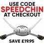 Riddell SpeedFlex Cam-Loc Hard Cup Chin Strap - White Discount Deal