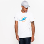 T-shirt avec logo de l'équipe des Dolphins de Miami New Era