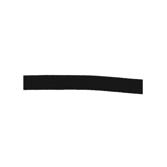 Correa elástica negra Riddell 1", 15 pulgadas