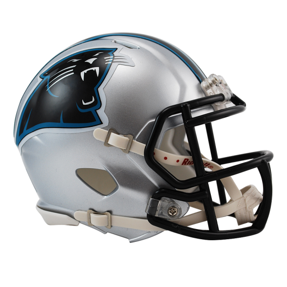 Carolina Panthers Replica Velocità Mini Casco