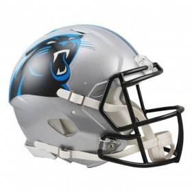 Carolina Panthers Full-Size Riddell Revolution Speed-Authentic Replica-Helm