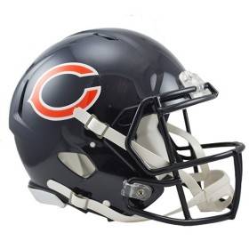 Chicago Bears Voller Größe Riddell Speed-Replica-Helm