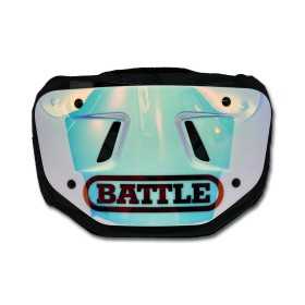 Battle Iridescent Chrome Back Plate