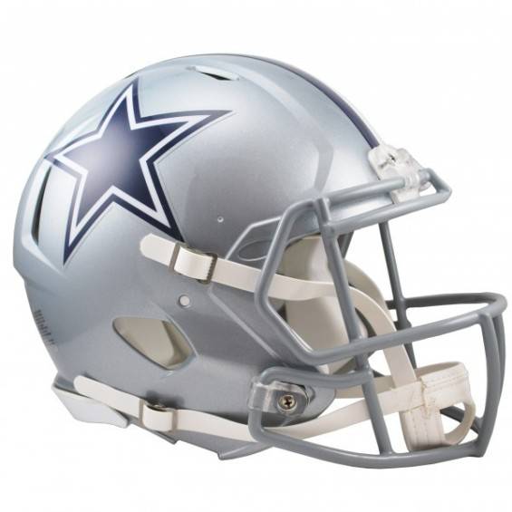 Dallas Cowboys Full-Size Riddell Revolution Speed Authentic Helmet