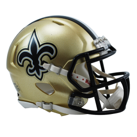 Los New Orleans Saints Réplica Mini Velocidad De Casco