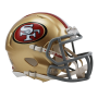 San Francisco 49ers Replica Mini Speed Helmet