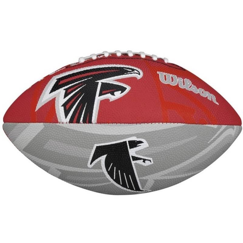 Atlanta Falcons Pinwheel Logo Junior-Size Rubber Football