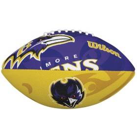 Cuervos de Baltimore Wilson NFL Logo del Equipo de Fútbol Junior