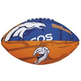 Denver Broncos Wilson NFL Team Logo Junior Football