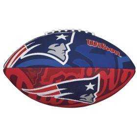 New England Patriots Wilson NFL Team Logo Junior Football