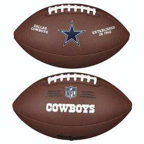 Los Vaqueros de Dallas Wilson NFL Tamaño Completo Compuesto de Fútbol