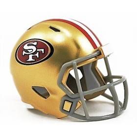 San Francisco 49ers Riddell NFL Speed Pocket Speed Helmet