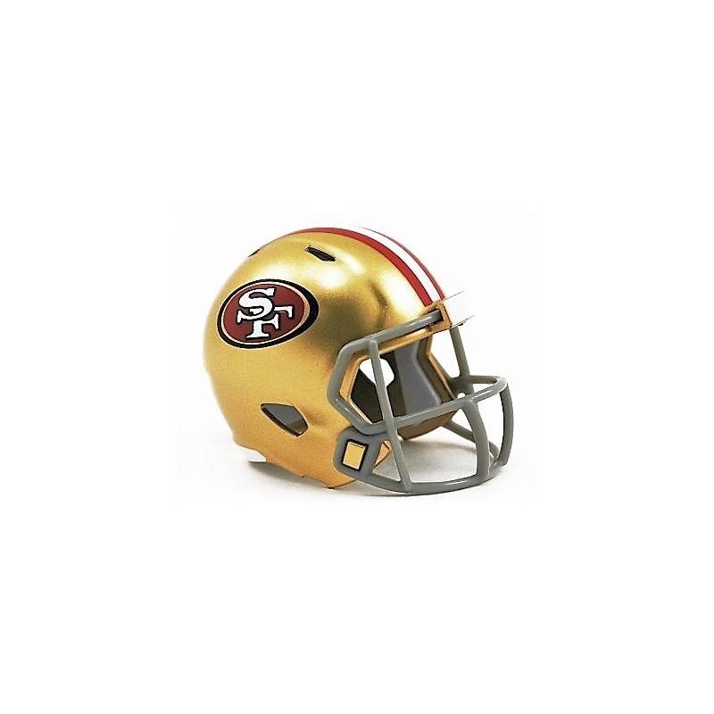 Riddell San Francisco 49ers NFL Mini Speed Football Helmet - Gold