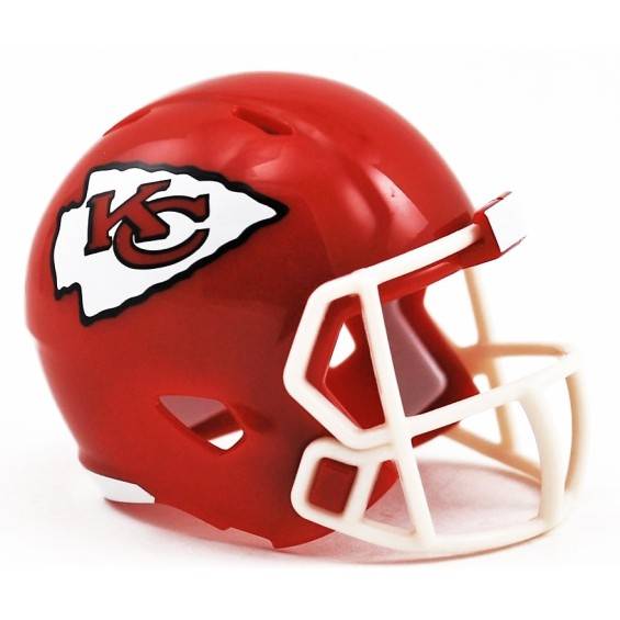 Kansas City Chiefs Riddell NFL Speed Pocket Pro Helmet